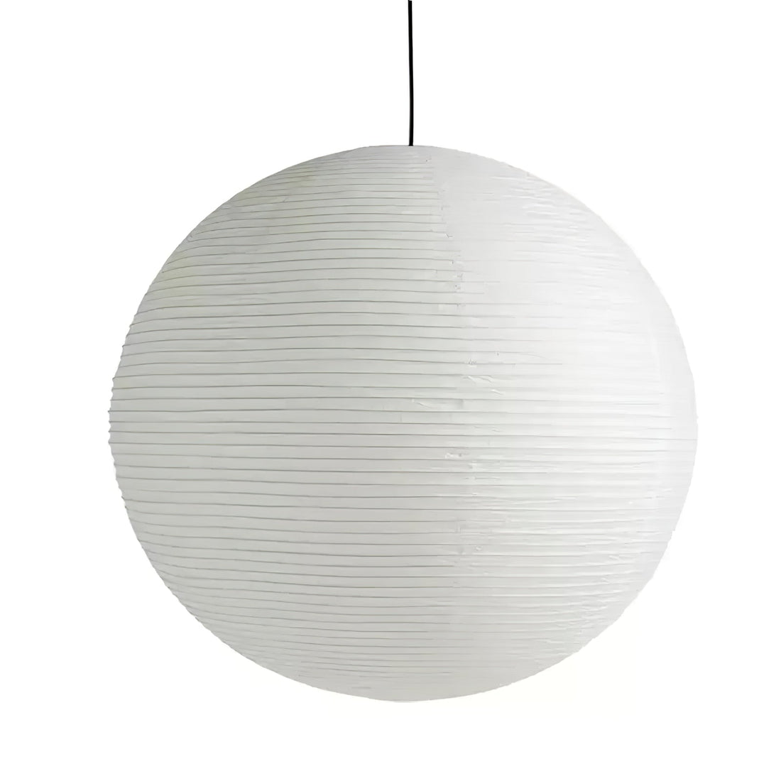 Runde Pendelleuchte aus Washi-Papier – Minimalistische Beleuchtung für das Wohnzimmer