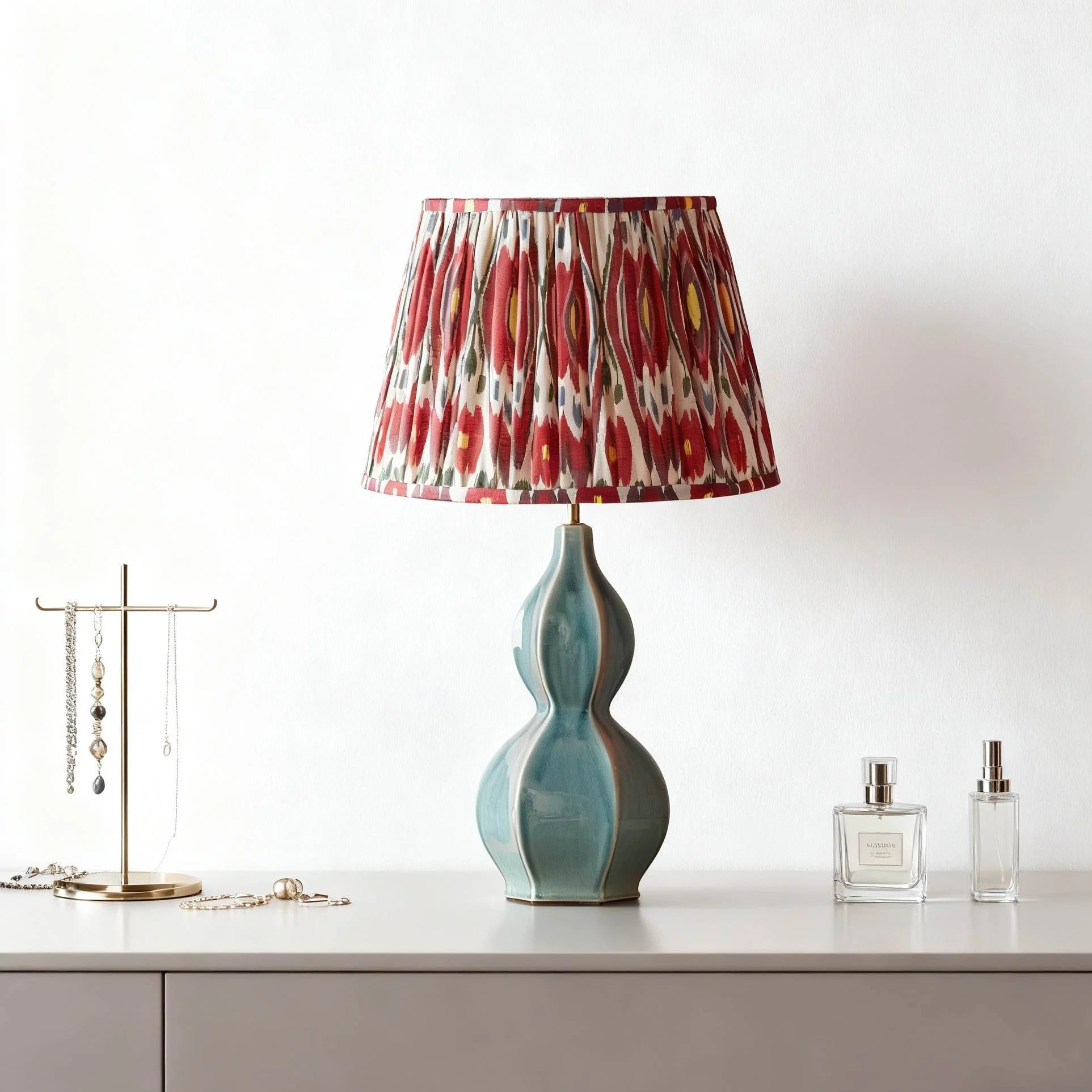 Thalune Table Lamp in Seaweed Ceramic – Sculptural Coastal Glow for Bedrooms and Living Rooms