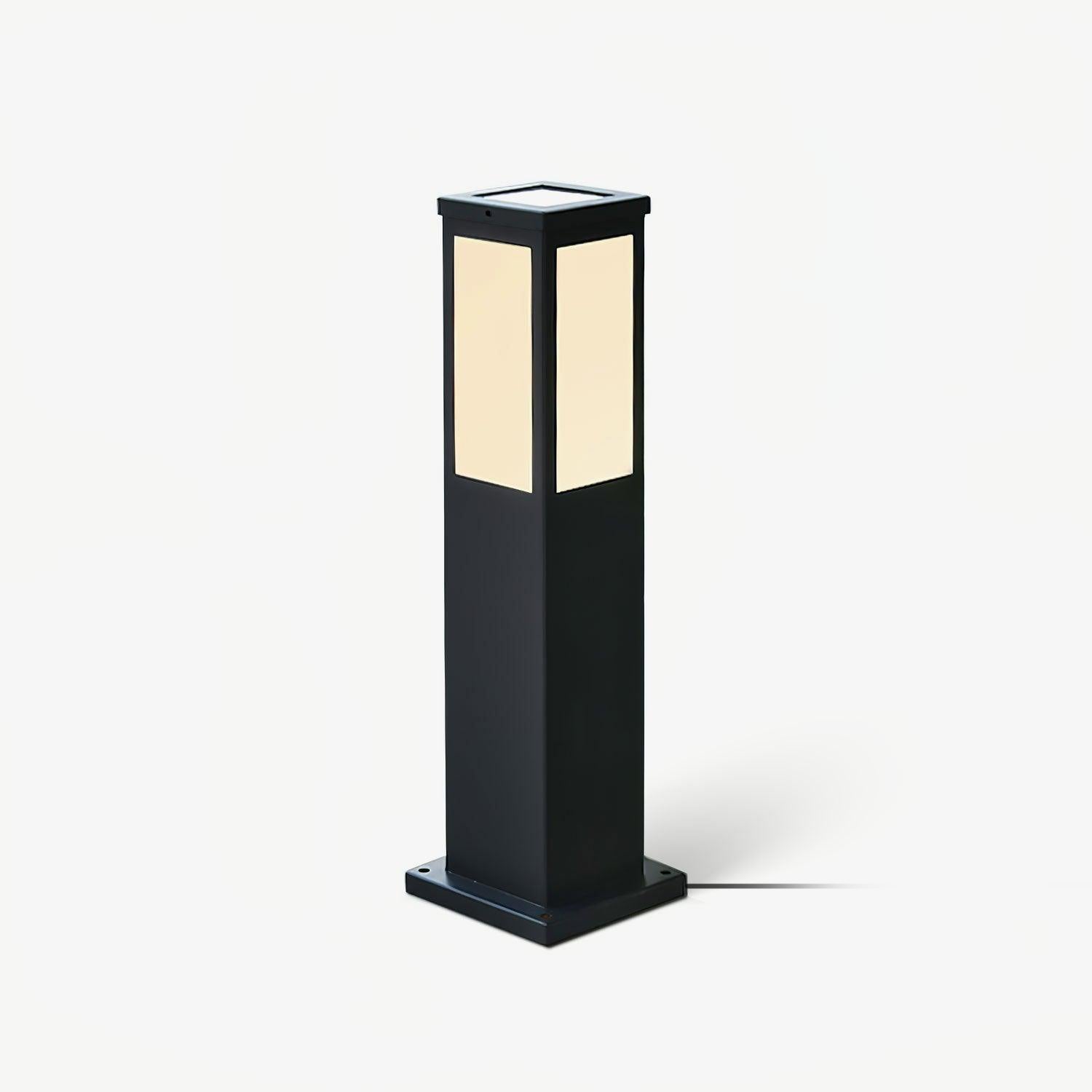Cylindrical Bollard Light - Modern Aluminum Lamp for Garden & Pathway