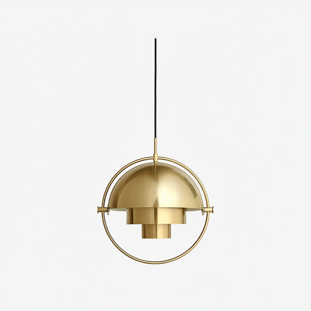 Multiva Sculptural Pendant Light – Adjustable Chandelier in Danish Modern Style for Dining Areas N18
