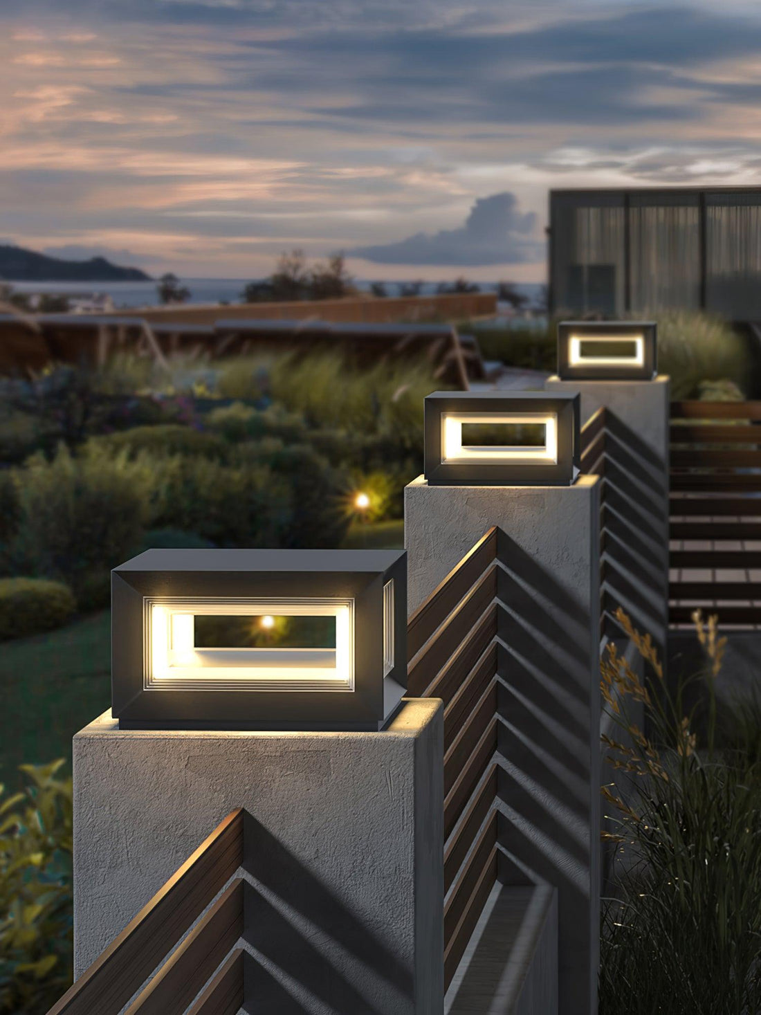 Outdoor Post Light - Waterproof LED Lamp for Garden, Patio & Pathway