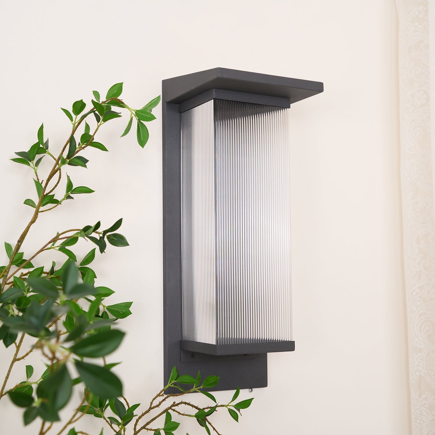 Outdoor Box Wall Lamp - Modern Exterior Light for Garden & Patio