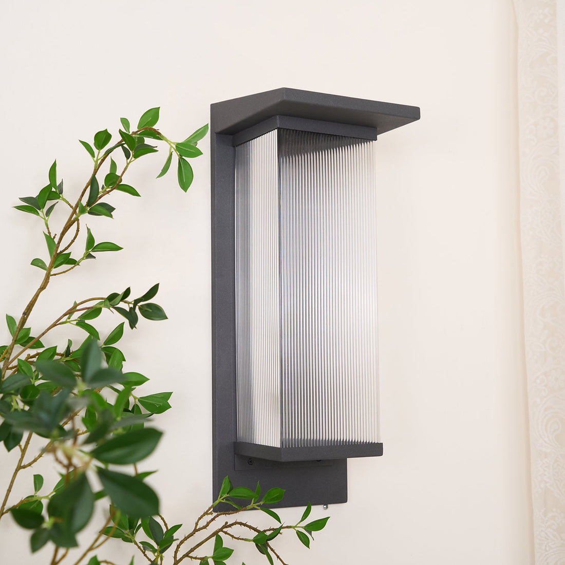 Outdoor Box Wall Lamp - Modern Exterior Light for Garden & Patio