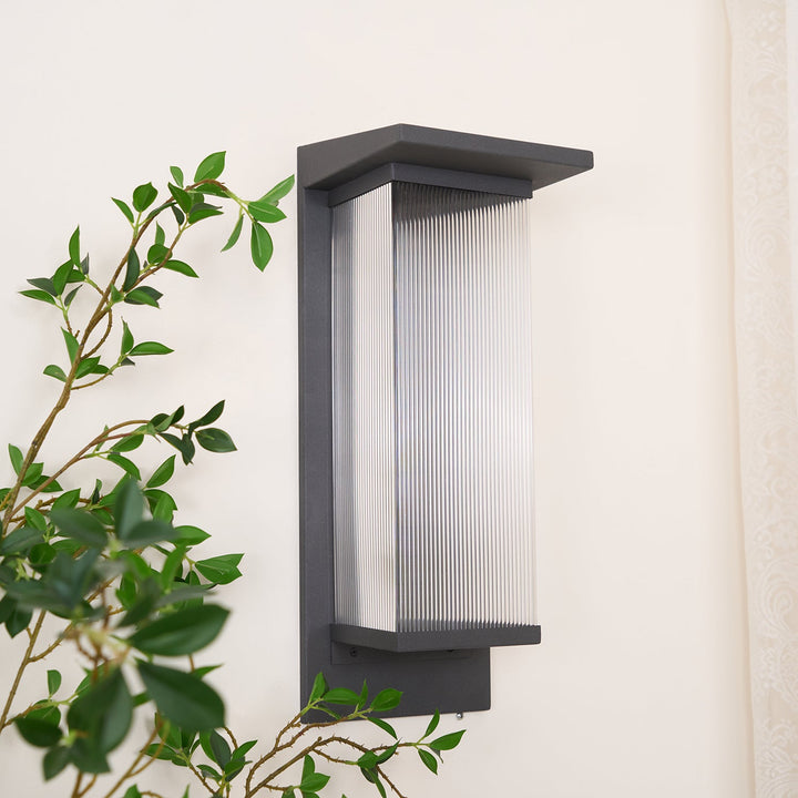 Outdoor Box Wall Lamp - Modern Exterior Light for Garden & Patio