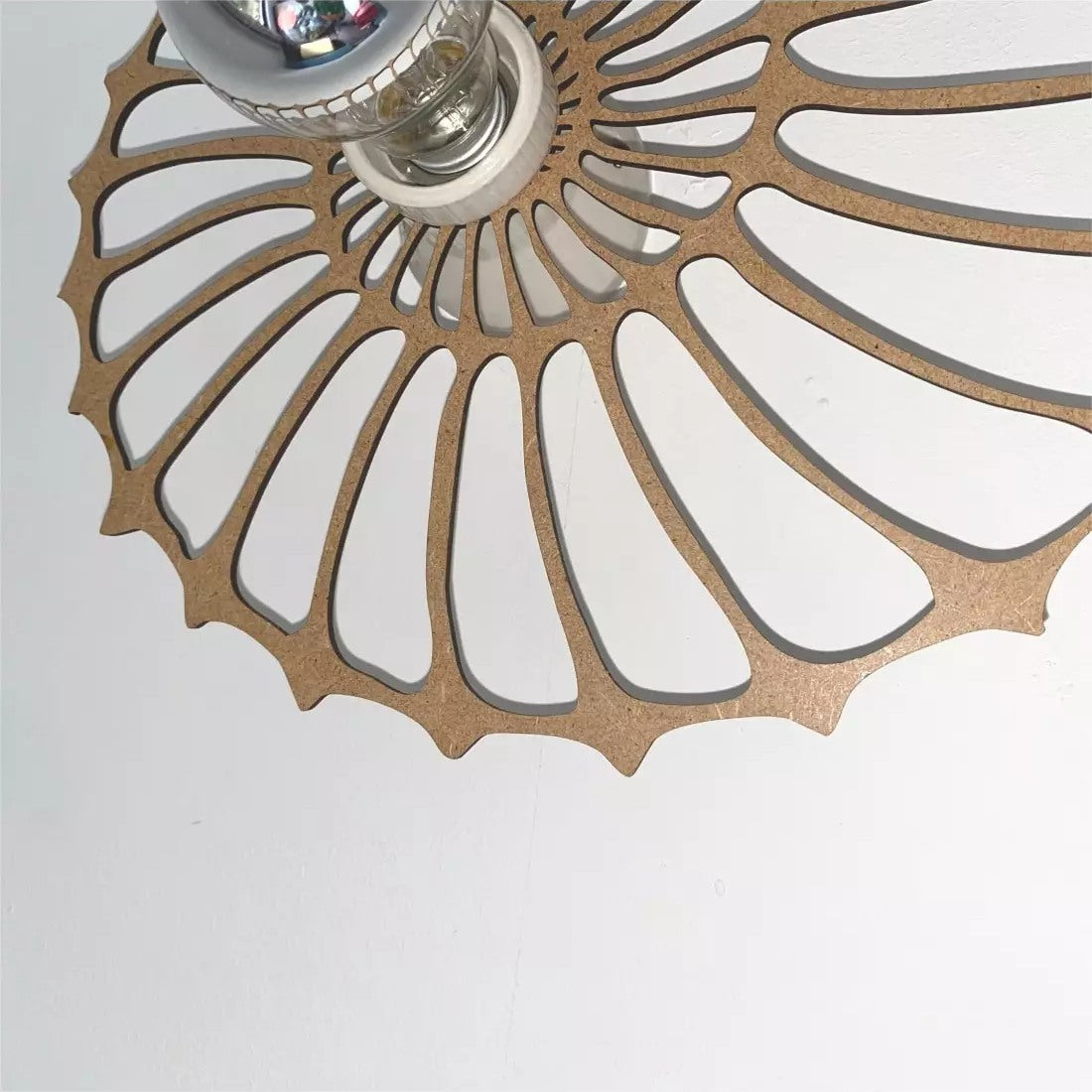 Spiralyn Nautilus Shell Silhouette Modern Wall Lamp - Lighting for Living Room