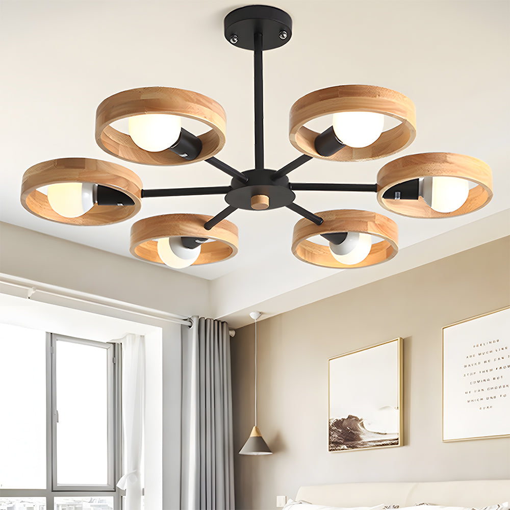 Eco-Friendly Ceiling Light - Modern Living Room Lamp Adjustable