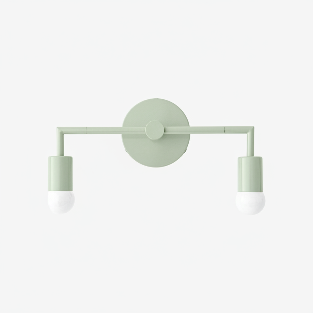 Mobilux Line Colorful Vanity Light - Modern Powder Coated Bathroom Sconce Fixture