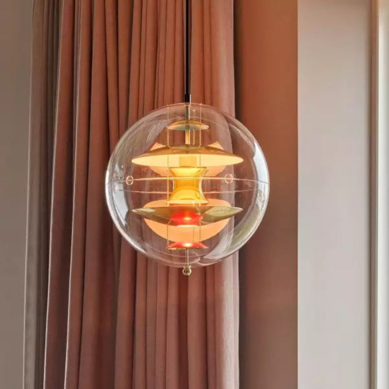 Globe Transparent Modern Bubble Pendant Lamp