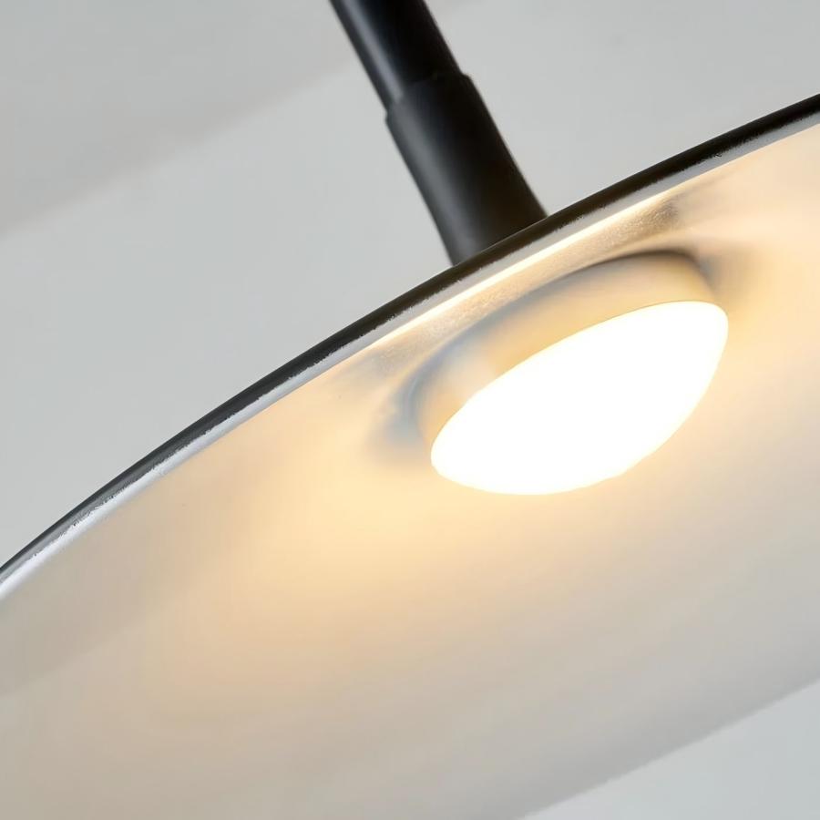 Alphomo Industrial Pendant Light - Minimalist Hanging Lamp for Kitchen Island and Dining Table N04