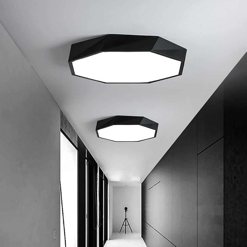 Modern LED Ceiling Light - Bedroom Ambient Lighting Energy Efficient