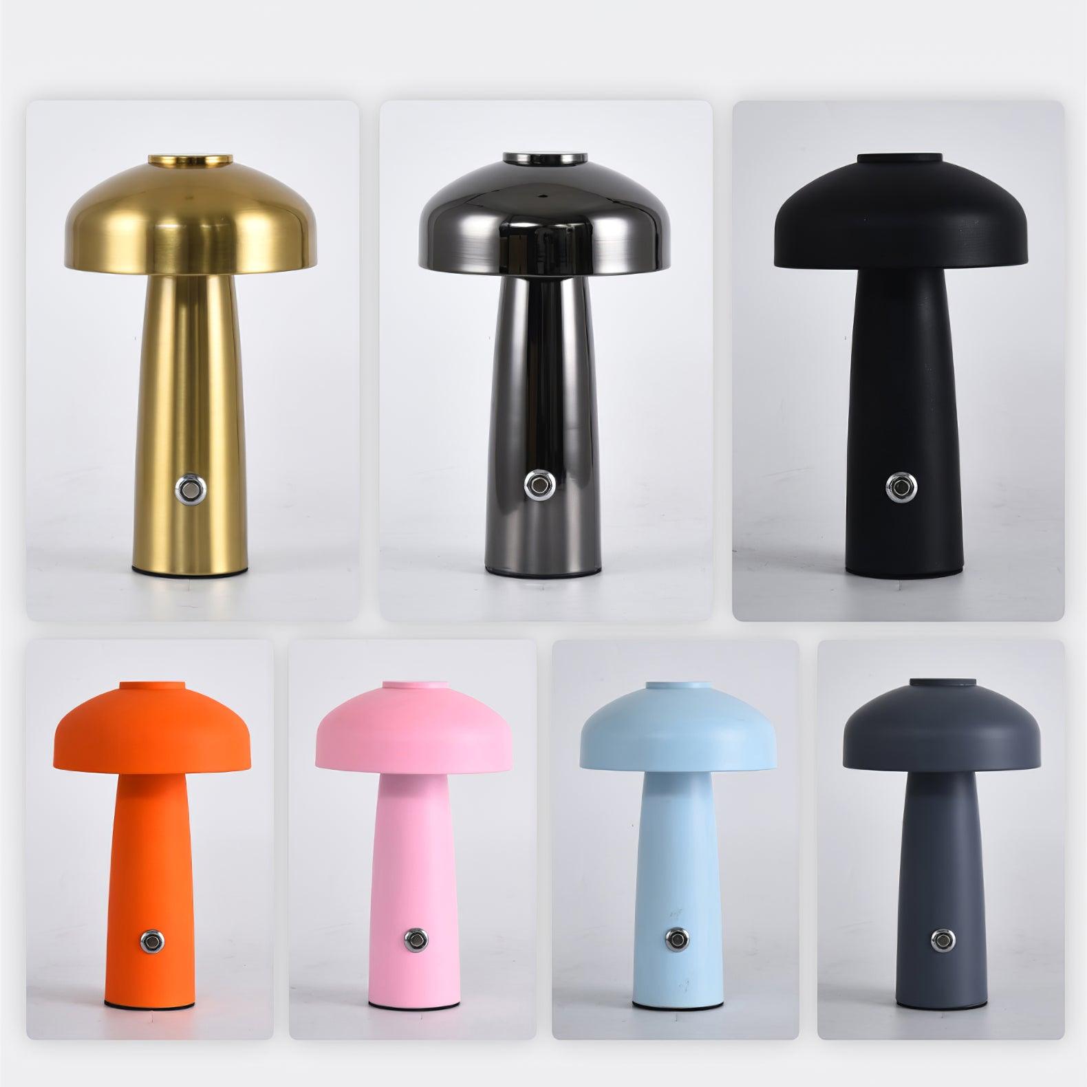 Mushroom Built-in Battery Table Lamp - Decorative Table Lamp Great