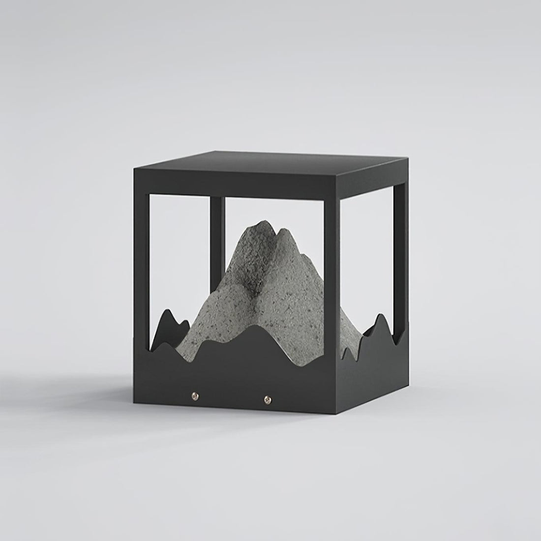 Garden Outdoor Light - Mountain Pattern Warm Light