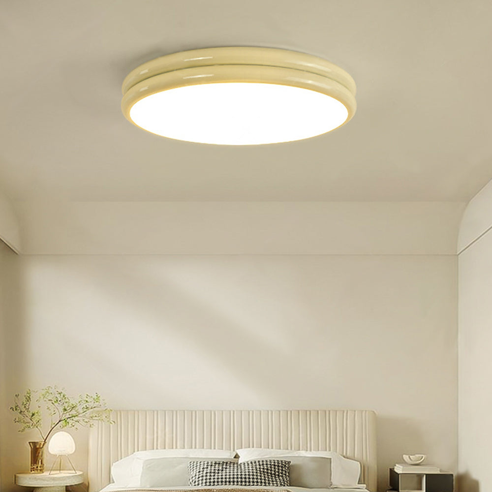 Bauhaus Iron LED Ceiling Light – Sleek Bedroom Lighting Fixture