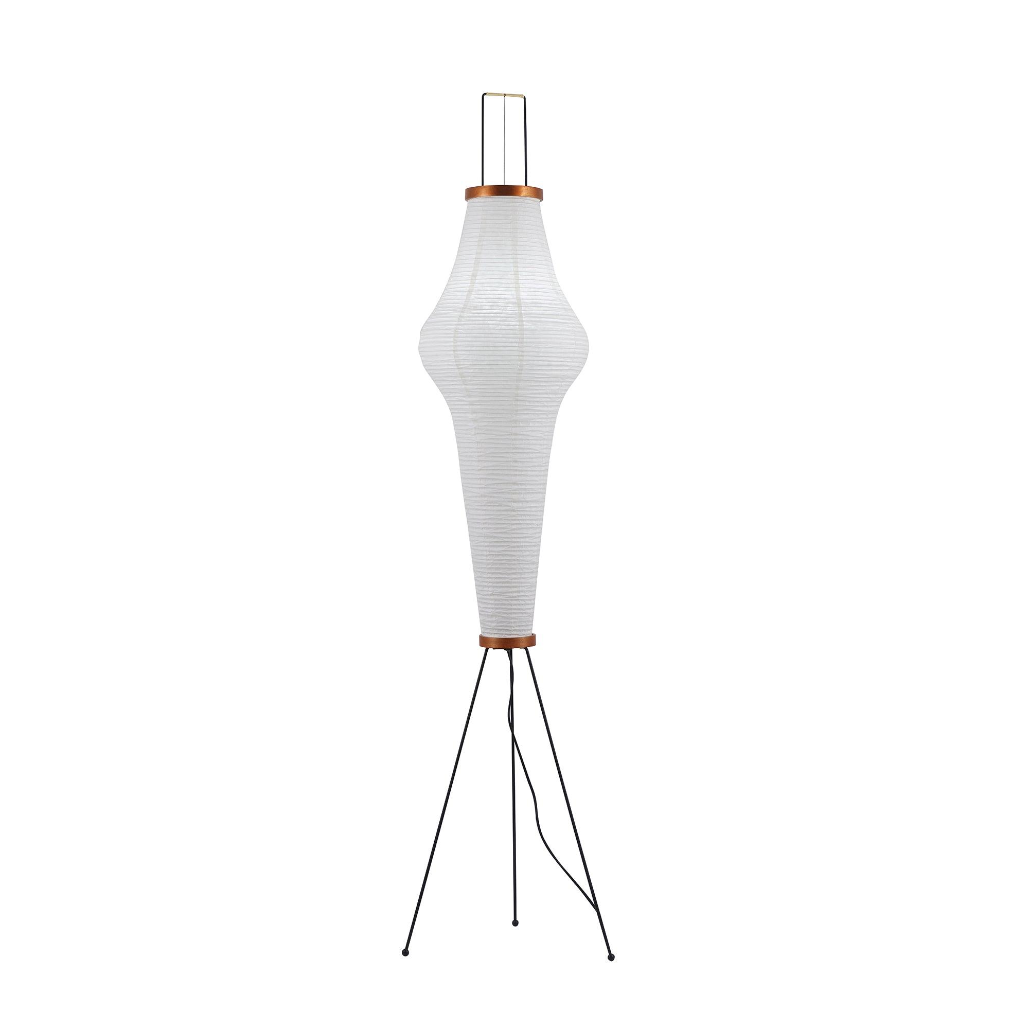 Rice Paper Floor Lamp - Bamboo Frame Soft Light for Living Room