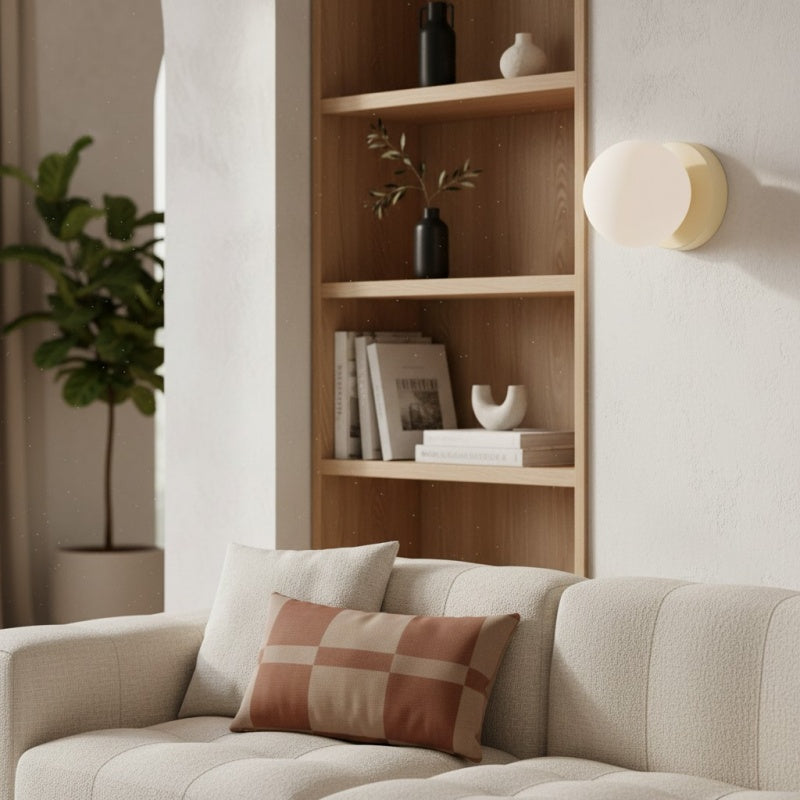 Nuevola Soft Sculptural Wall Light – Minimal Decorative Wall Lamp for Modern Indoor Spaces