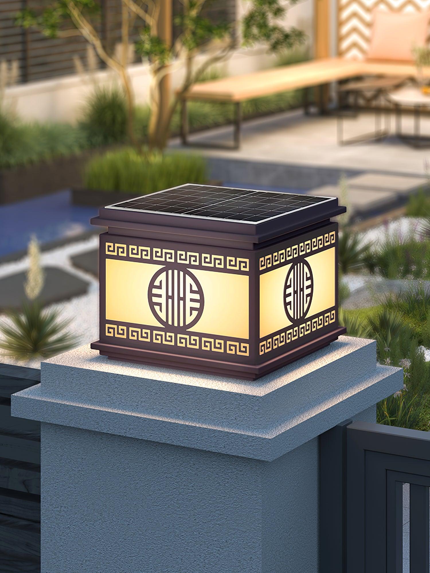 Stilvolle Gartenleuchte für den Außenbereich – Hochwertige, elegante Lampe für den Innenhof