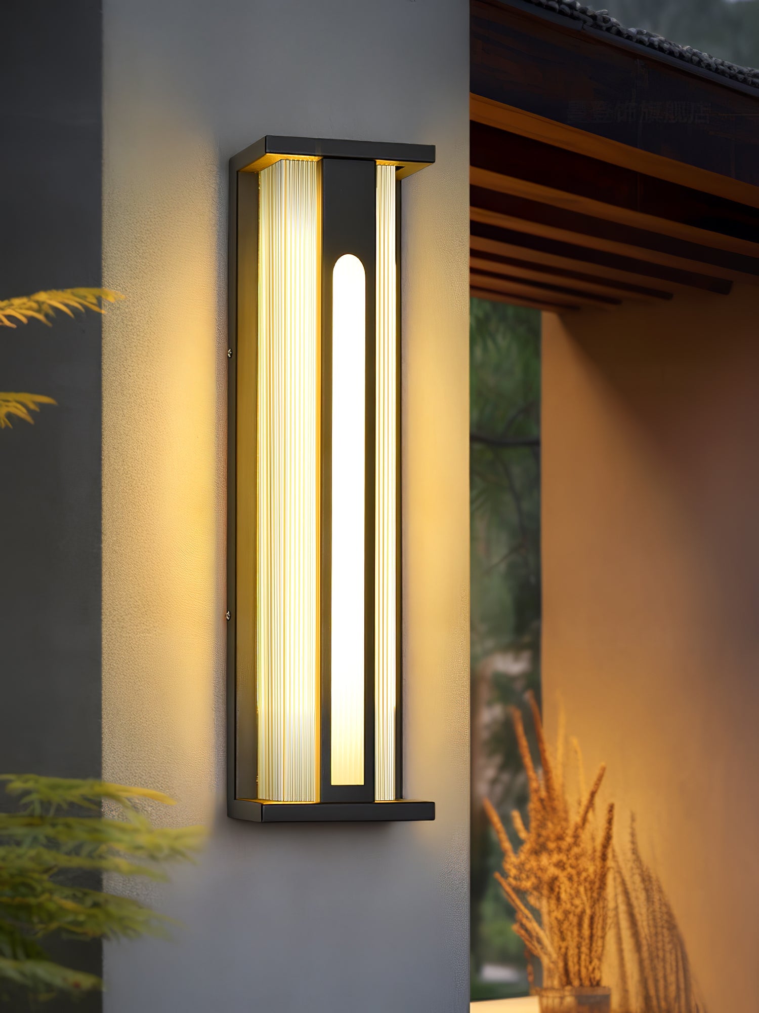Outdoor Wall Lamp - Modern Stainless Steel LED Light for Garden & Balcony