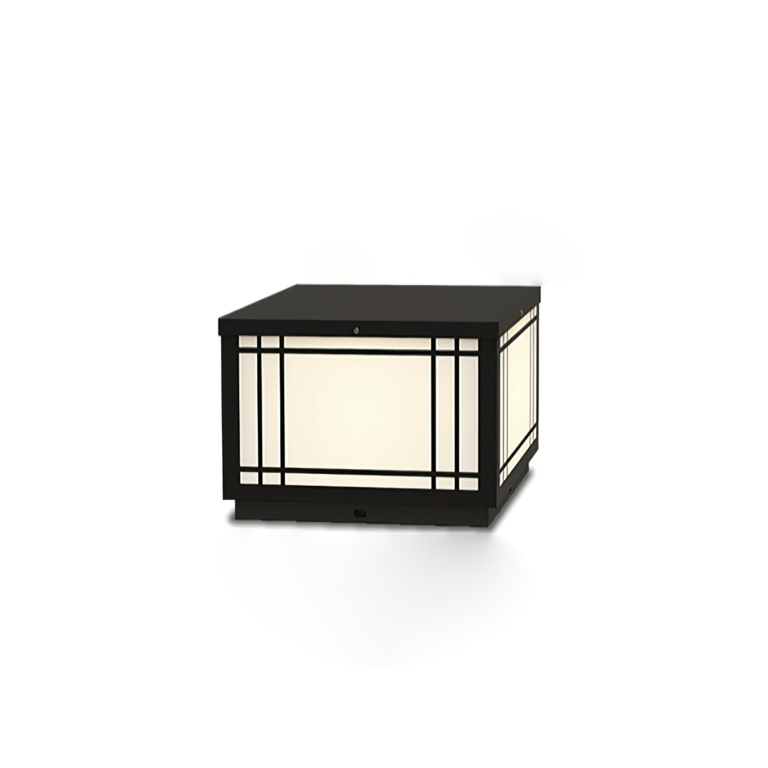 Solar Cube Laterne Außenlampe - Moderne Garten &amp; Terrasse Ambientebeleuchtung
