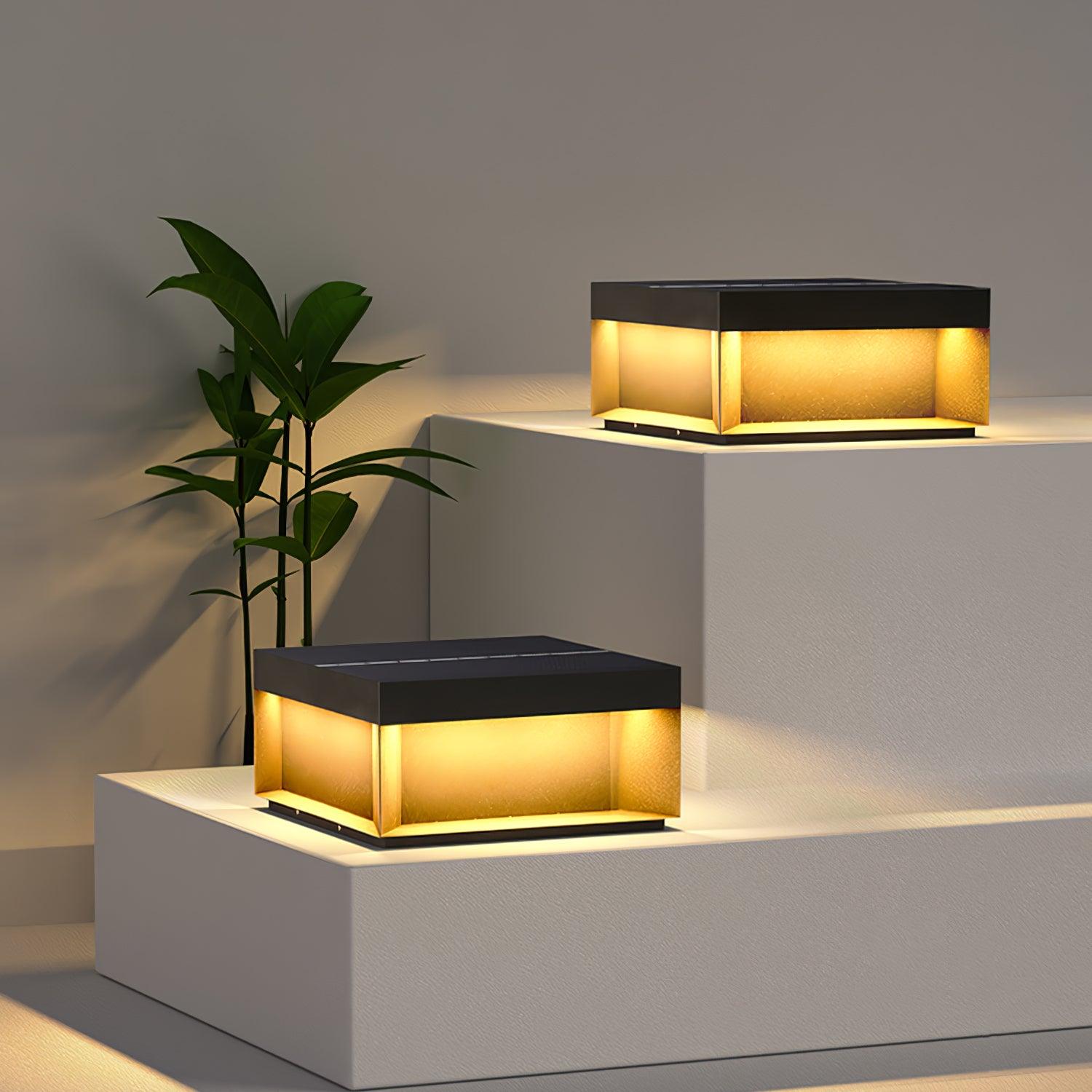 Outdoor Post Light - Durable Garden Lamp for Patio & Pathway