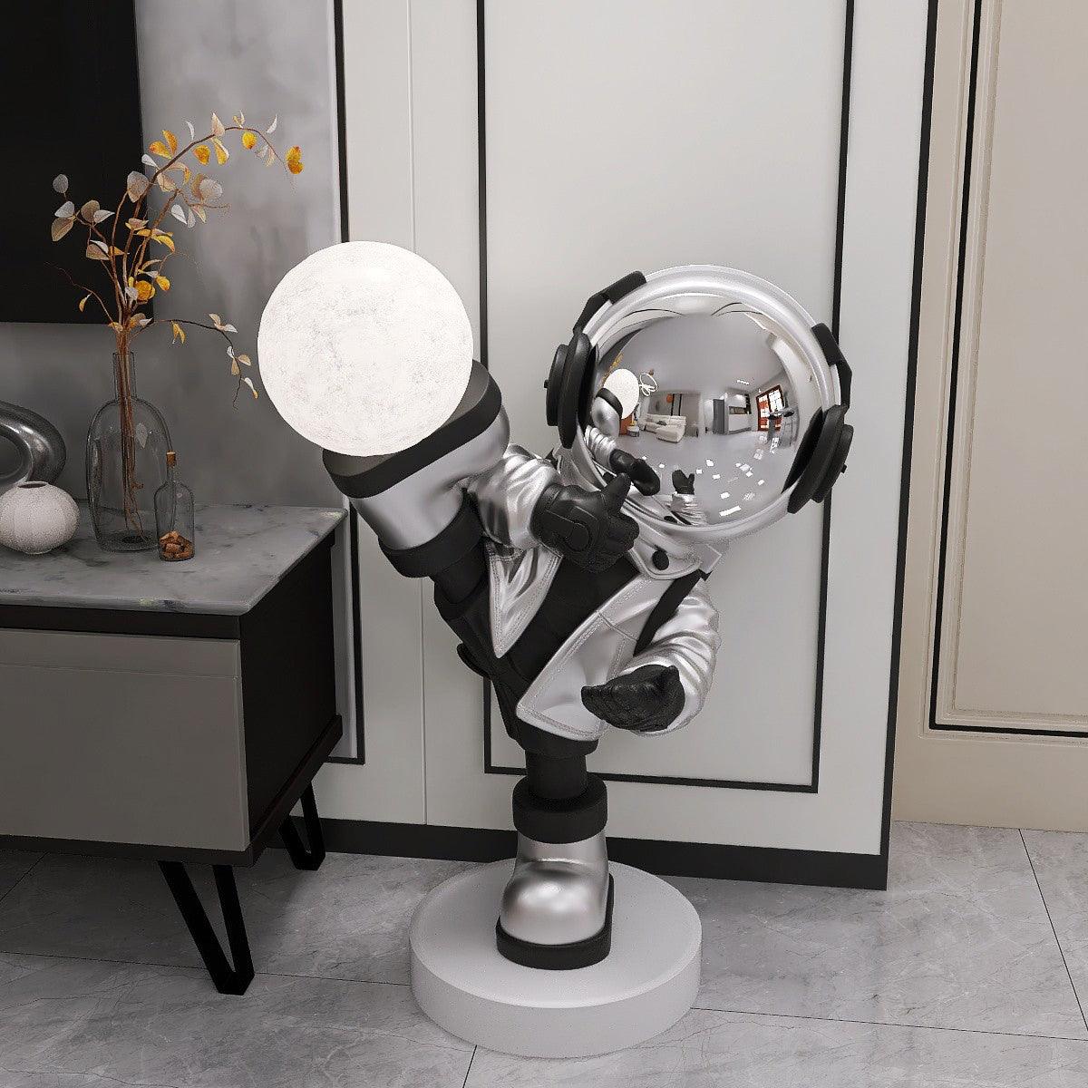 Built-in Battery Floor Lamp - Sculpture Floor Lamp