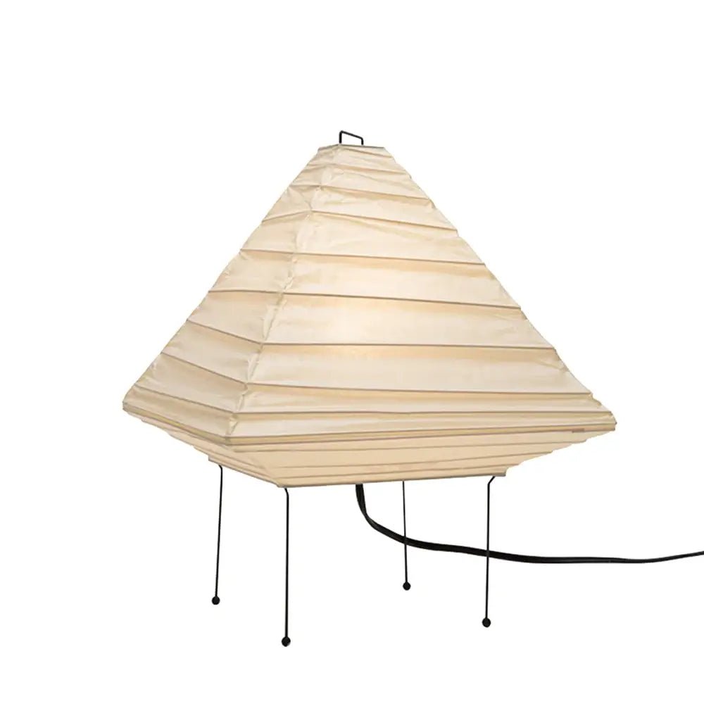Simplicity Paper Table Lamp - Japanese Craft Paper Lamp for Entryway