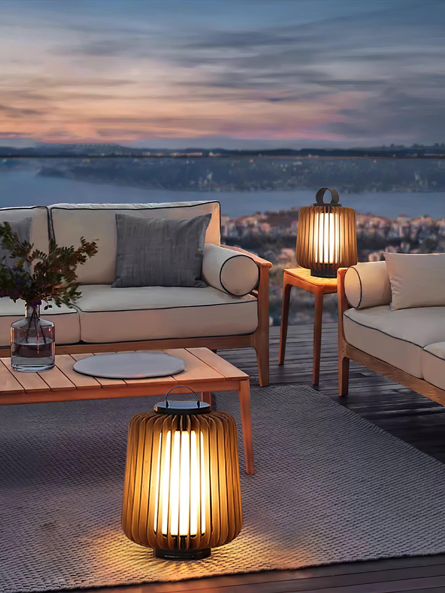 Outdoor Portable Lantern Lamp - Compact Rechargeable Light for Hiking