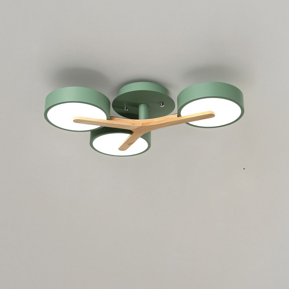 Contemporary Luxurious Ceiling Light - Acrylic Fixture for Living Room