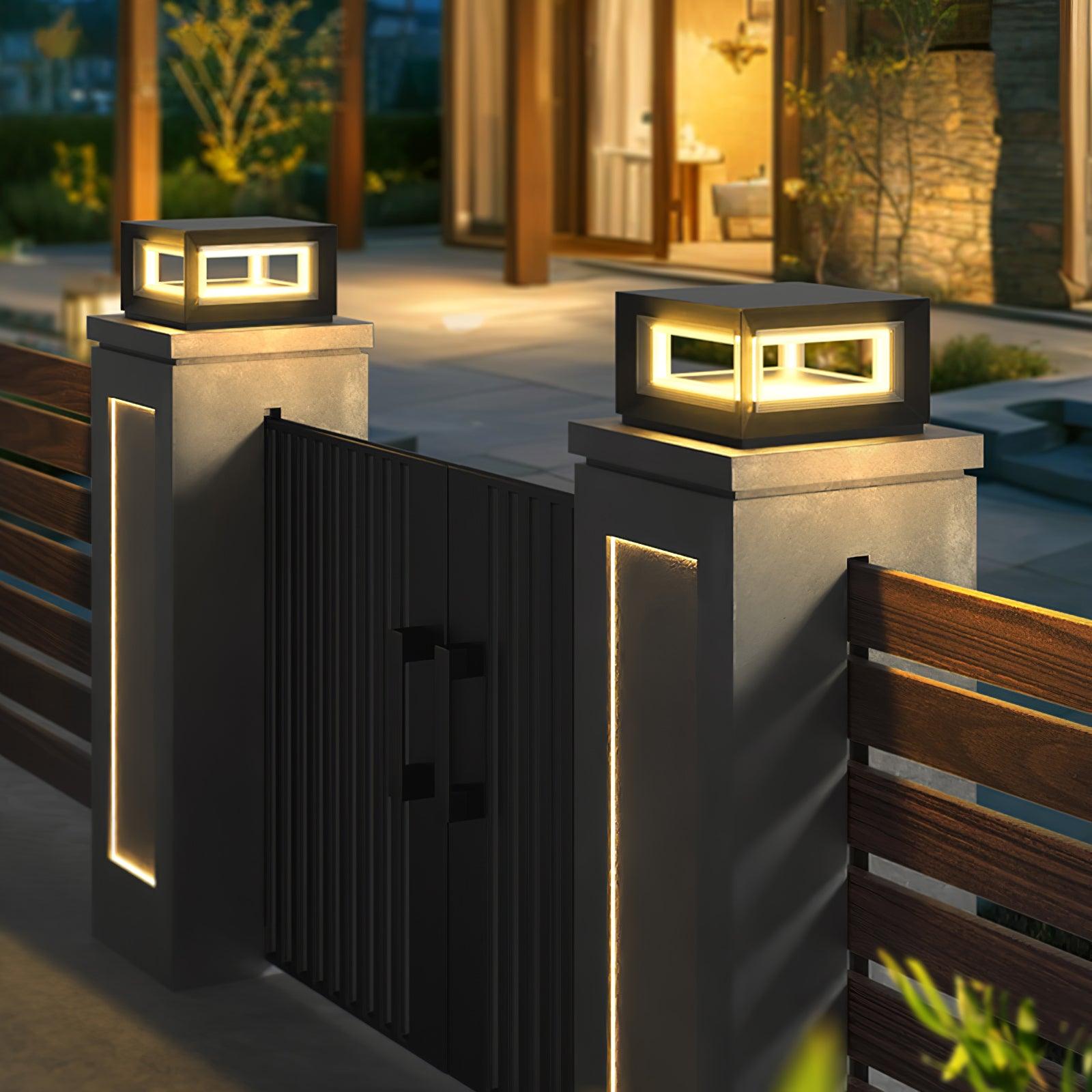 Outdoor Post Light - Waterproof LED Lamp for Garden, Patio & Pathway