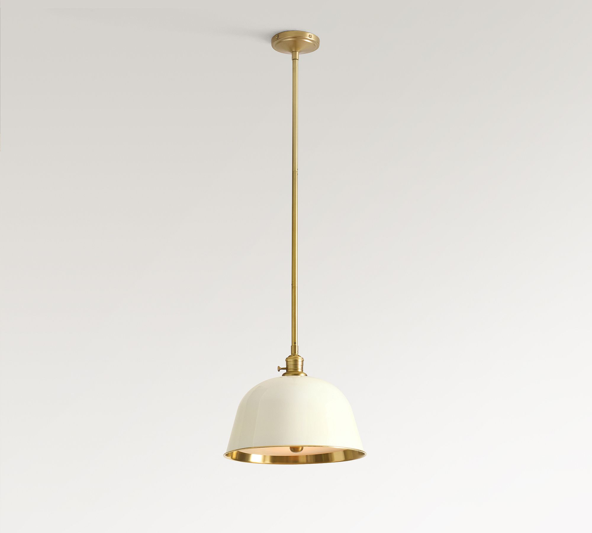 Forvara Metal Bell Design Pendant Lamp - Modern Metal Pole Design Kitchen Lighting