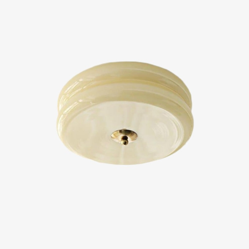 Opalix Elegant Curved Decorative Ceiling Fixture in Art Deco Style for Kitchens