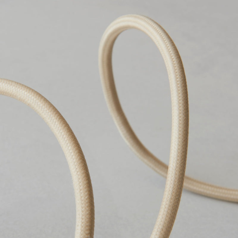Plaitar Modern Brass Pendant Light - Minimalist Ceiling Fixture with Braided Cord for Hallways