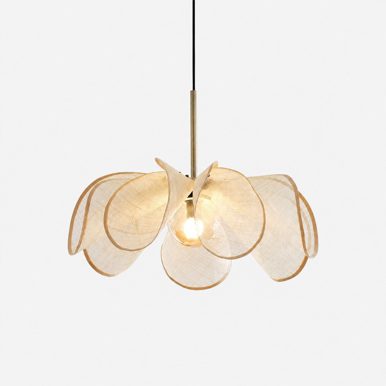 Natural Cream 50 cm pendant light