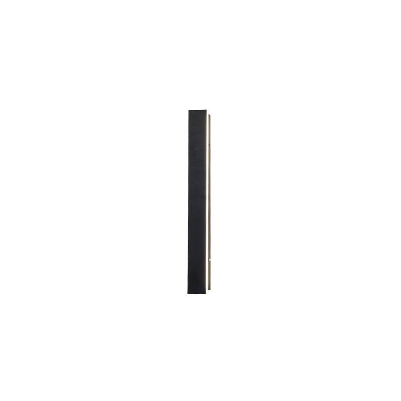 Long Strip Solar Outdoor Wall Sconce - LED Light for Front Porch