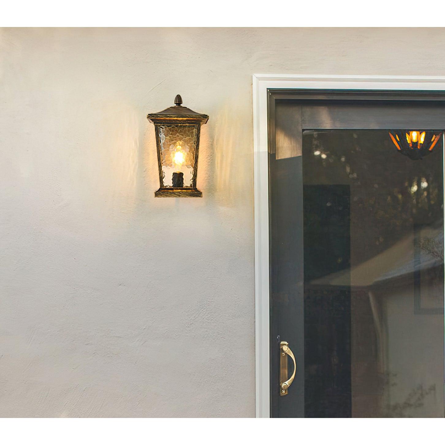 Birdcage Wall Lamp - Vintage LED Light for Courtyard & Balcony