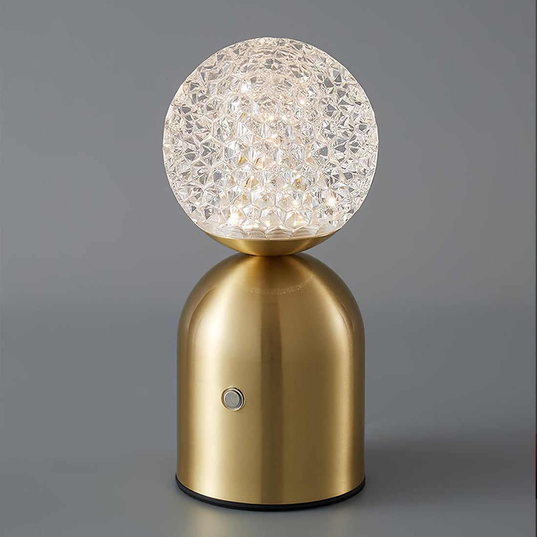 Battery Table Lamp - Modern Acrylic Lampshade Light for Bedroom