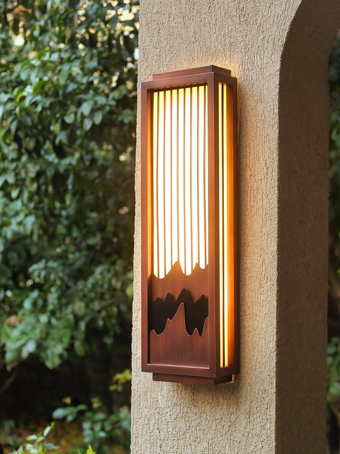 Fashion Stainless Steel Wall Light - Square Lamp for Patios