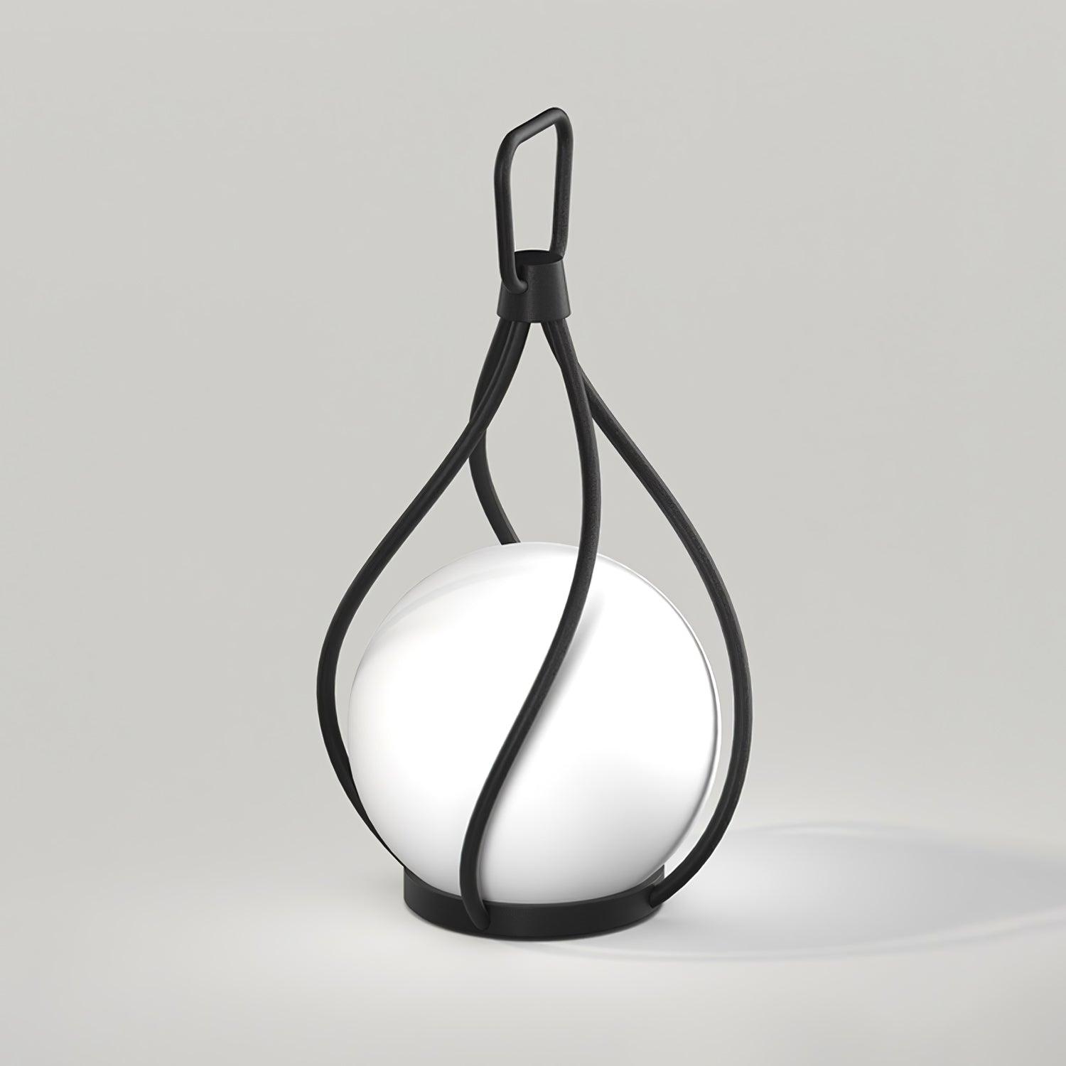 Orb Lantern Tischlampe – Wiederaufladbares LED-Licht für Innen und Terrasse