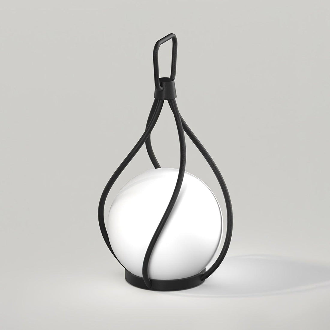 Orb Lantern Table Lamp - Rechargeable LED Light for Indoor & Patio
