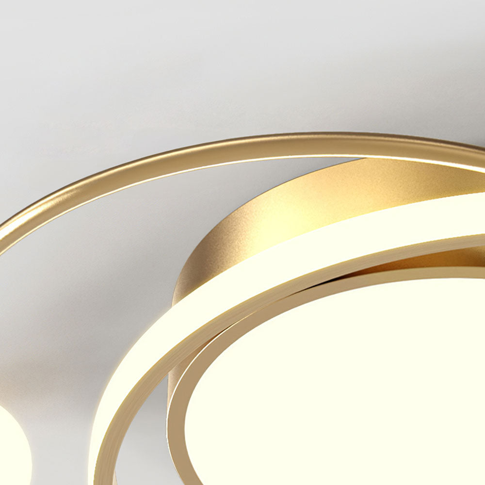 Modern Round LED Ceiling Light – Minimalist Fixture for Living Spaces
