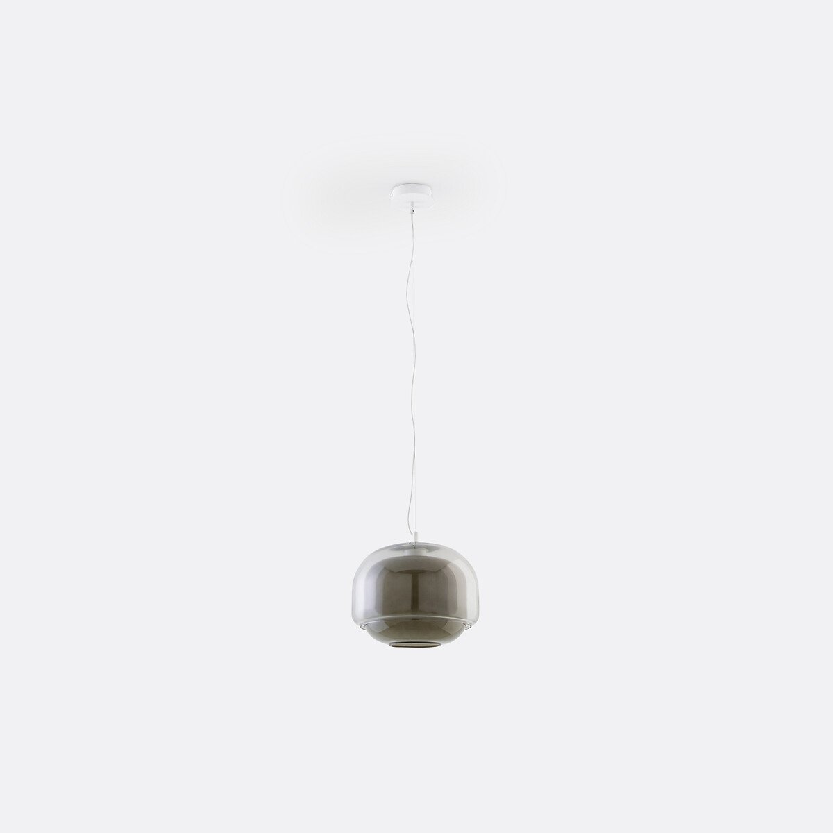 Clinco Modern Mushroom Pendant Light - Colored Glass Hanging Light