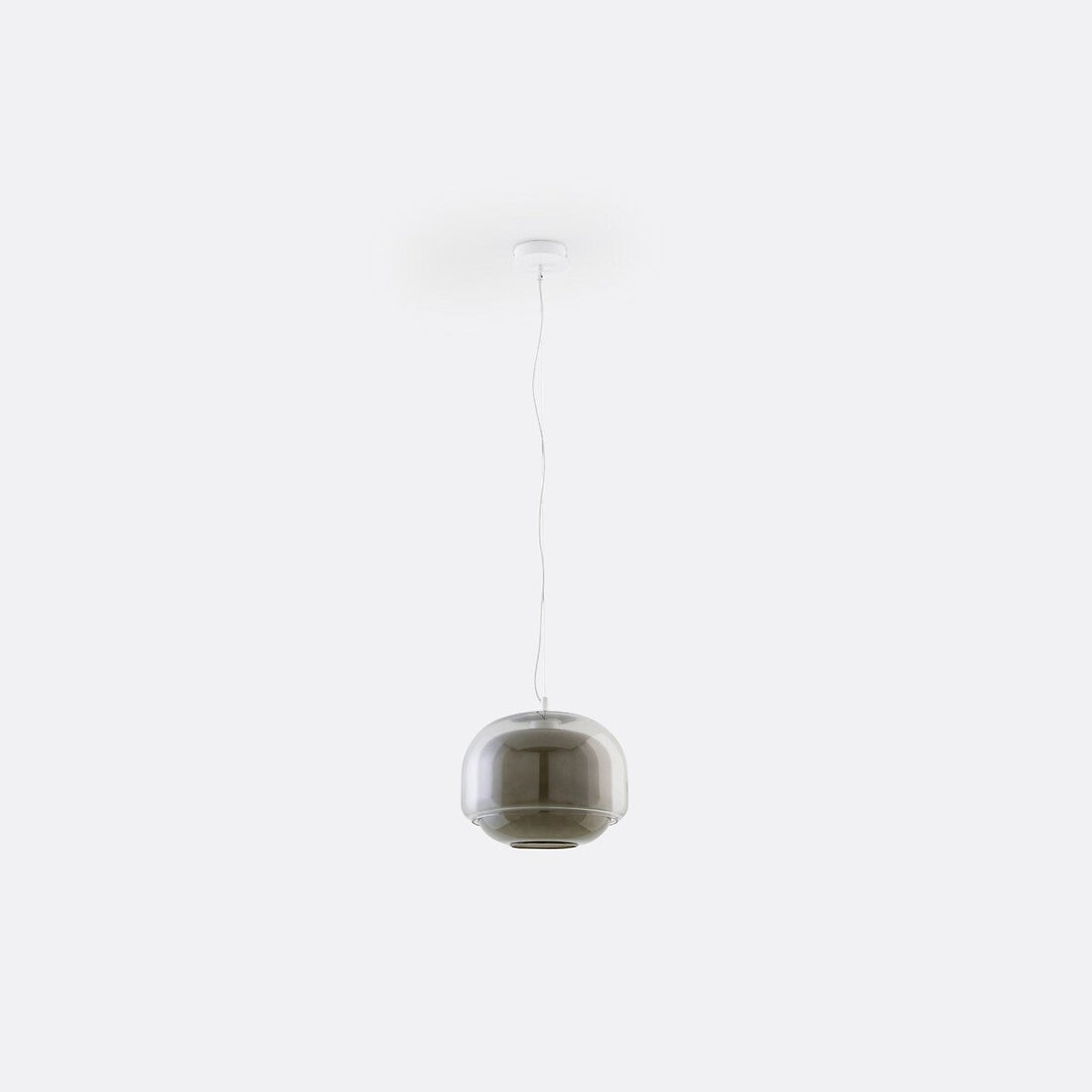 Clinco Modern Mushroom Pendant Light - Colored Glass Hanging Light
