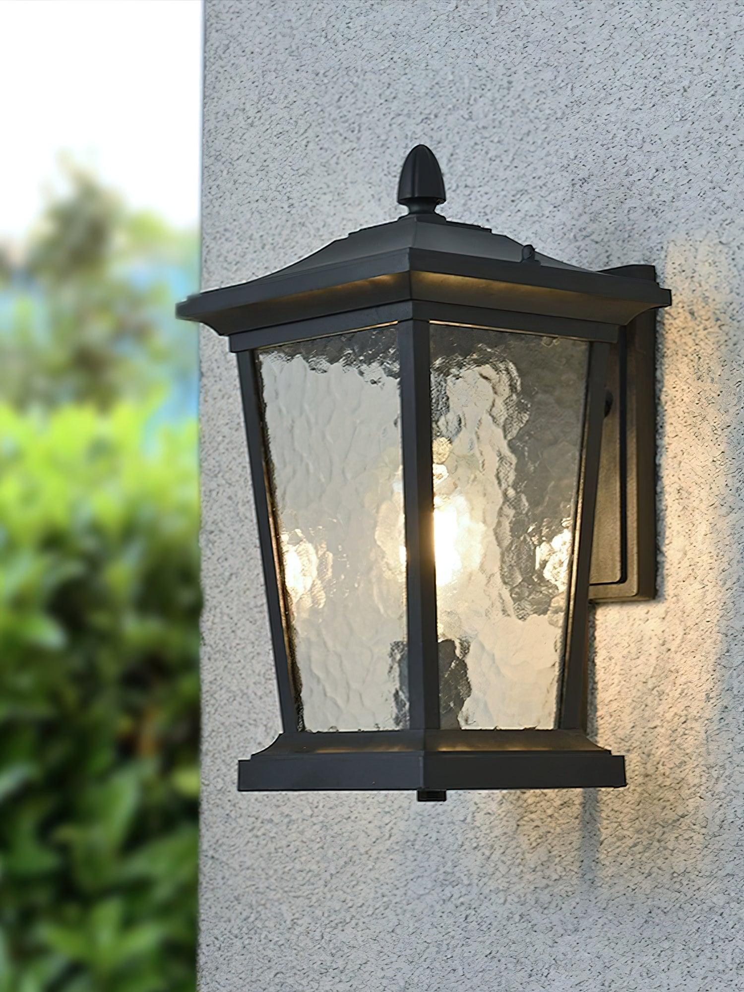 Birdcage Wall Lamp - Vintage LED Light for Courtyard & Balcony