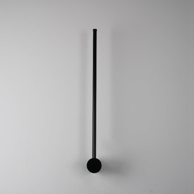 Tube Schwarze lineare drehbare Wandleuchte