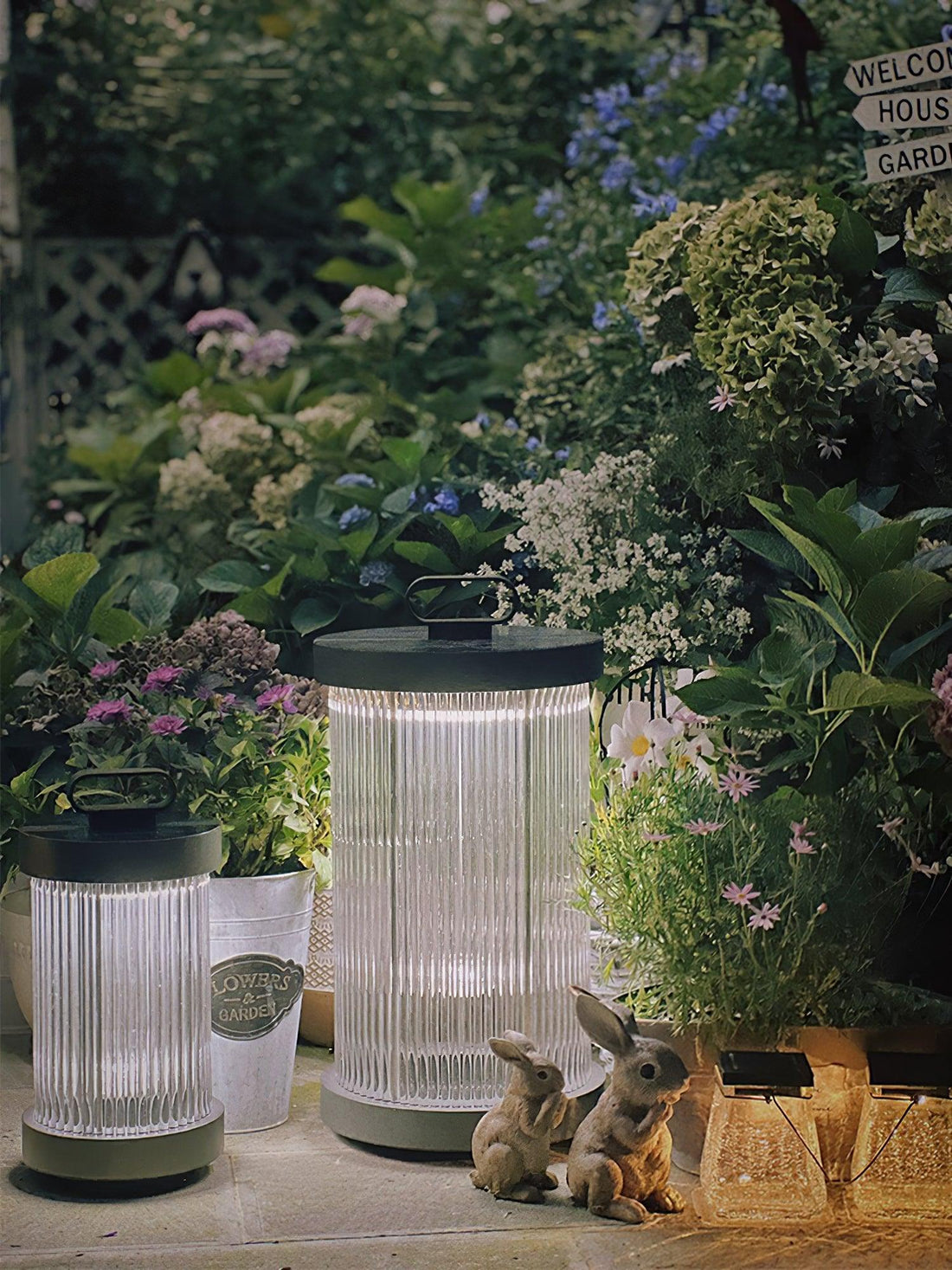 Lantern Garden Outdoor Light - Garden Outdoor Lamp Ideal for Walkways