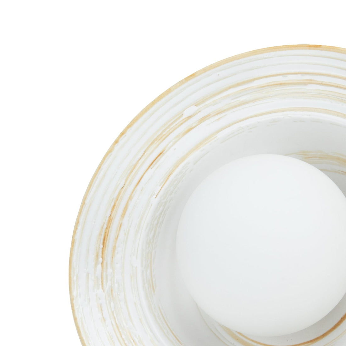 White Ceramic Pendant Light - Creative Milky Hat Design for Interiors