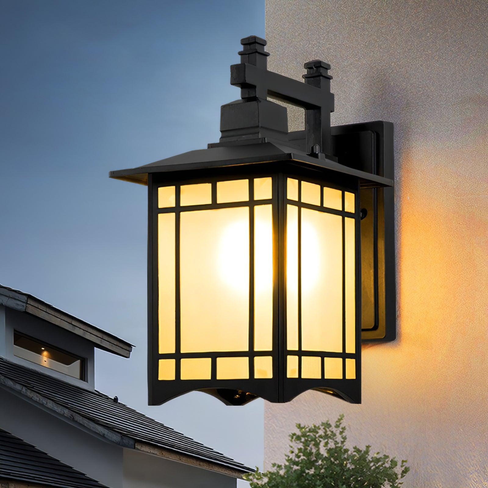 House Outdoor Wall Light - Modern LED Lamp for Garden & Patio