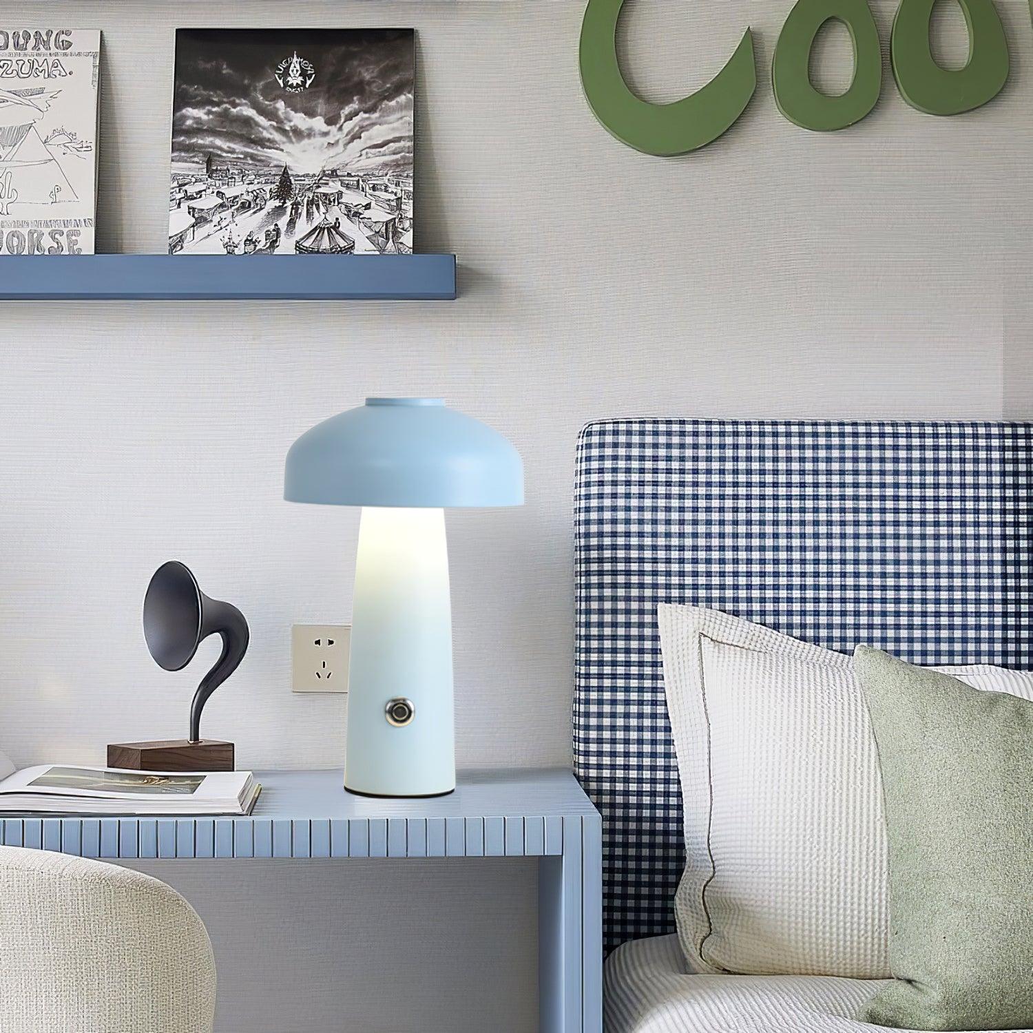 Mushroom Built-in Battery Table Lamp - Decorative Table Lamp Great