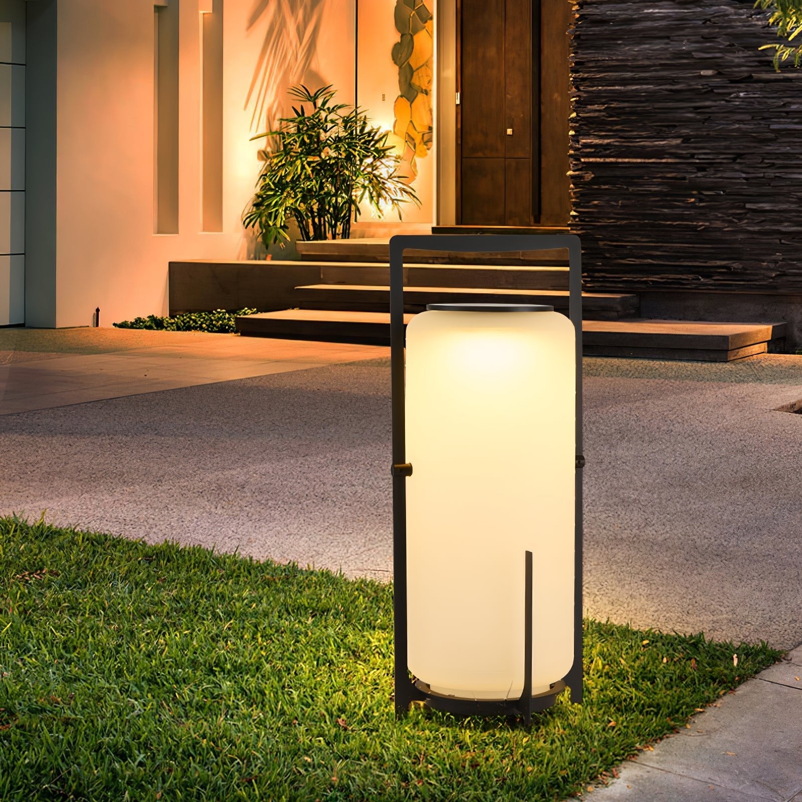 Solar-Tischlampe für den Außenbereich – Langlebigkeit aus Edelstahl