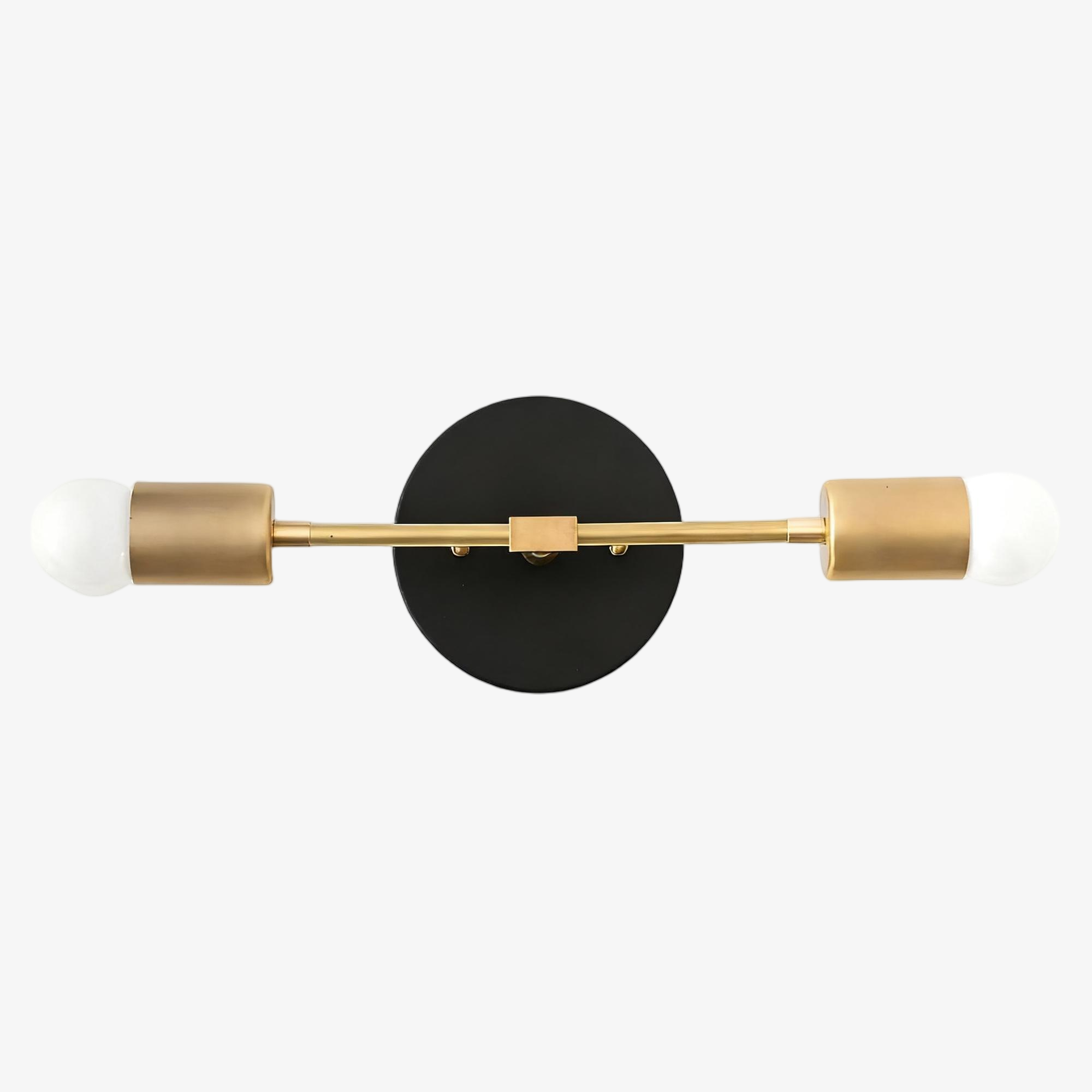 Mobilux Line Minimalist Vanity Light Fixture - Mid Century Bathroom Sconce