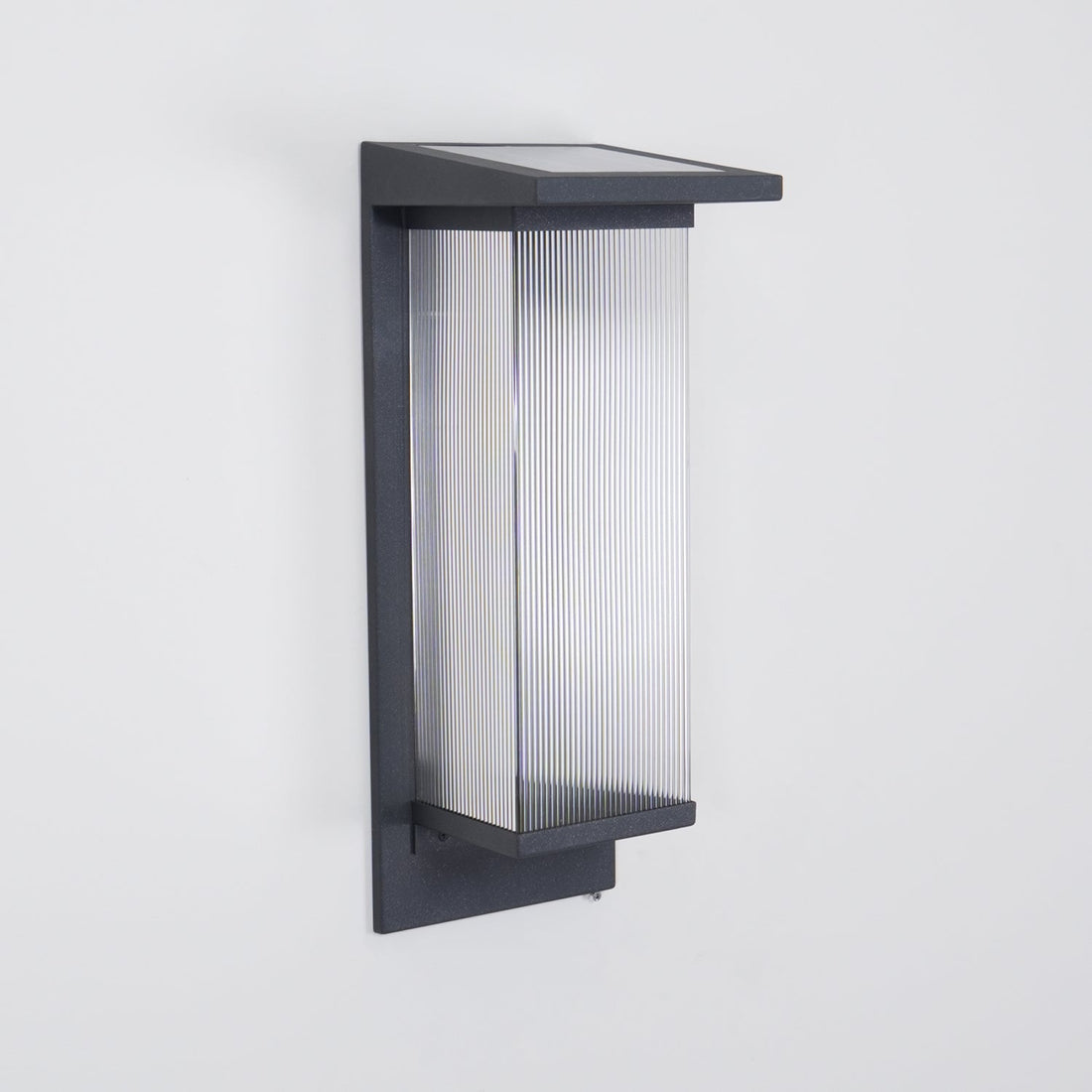 Outdoor Solar Wall Lamp - Modern LED Light for Garden & Patio